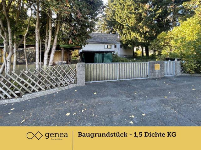 Hart bei Graz Bauträgergrundstück mit einer Dichte von 1,5 im Kerngebiet mit Altbestand