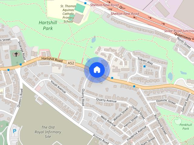 Hartshill Road, Stoke On Trent, ST4