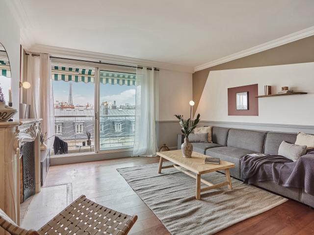 Haruno 3 bedrooms and balcony in Porte Dauphine