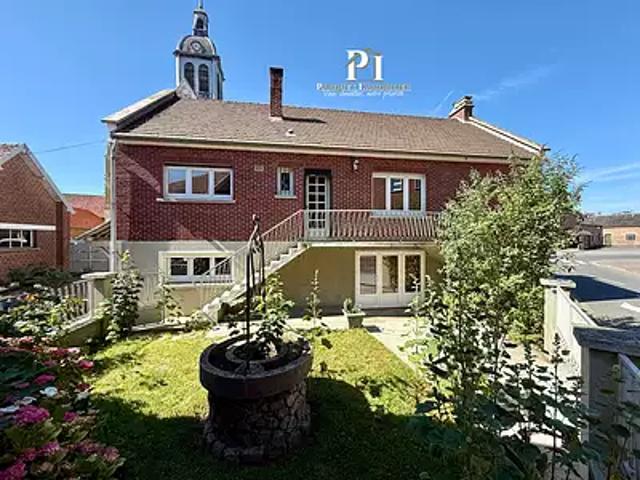 Harbonnières 80131 Achat / Vente maison 4 pièces t4 au dernier étage jardin