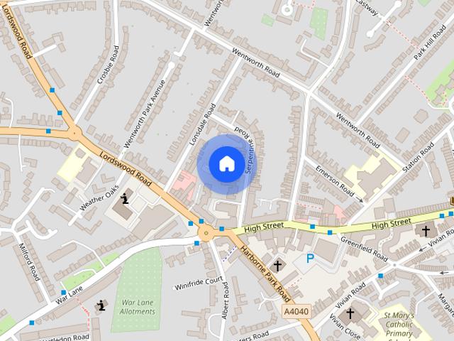 Harborne Village Apts, Serpentine Road, Birmingham, B17 9DW