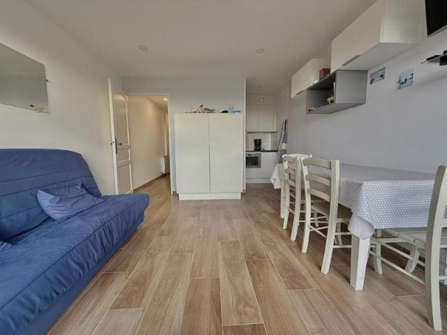 HARDELOT APPARTEMENT 1 CH. + CABINE FACE MER