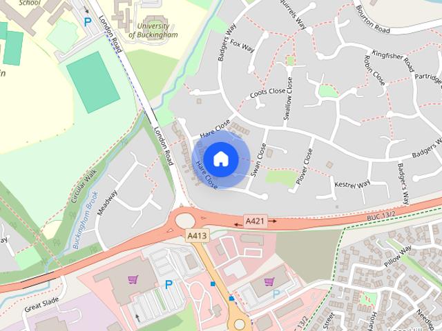 Hare Close, Buckingham, Buckinghamshire, MK18