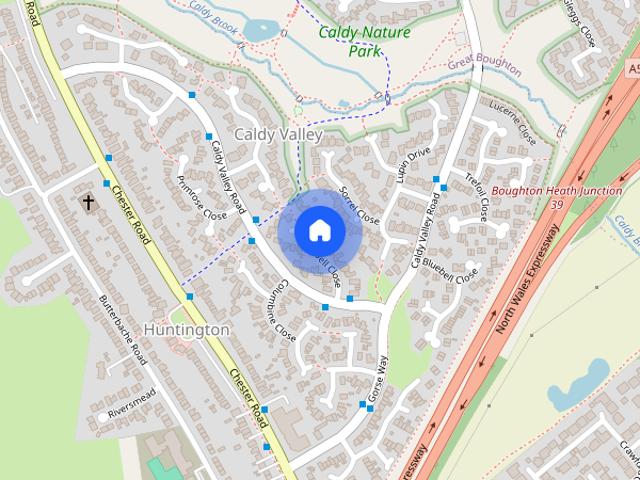 Harebell Close, Huntington, Chester, Cheshire, CH3