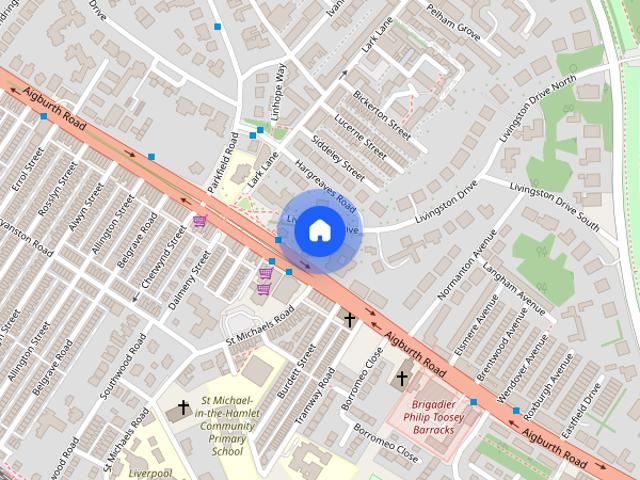 Hargreaves Road, Aigburth, Liverpool, Merseyside, L17