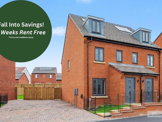 Harlestone, Northampton NN5 3 bed semi detached house to rent £1,550 pcm £358 pw