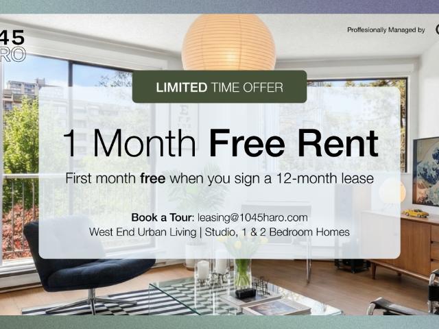 Haro B7 Apartment for Rent
