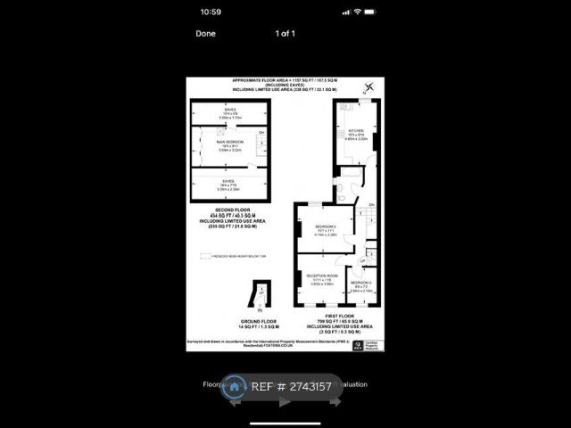 Harrington Road, London SE25, 3 bed flat to rent, £2,200 pcm | PrimeLocation