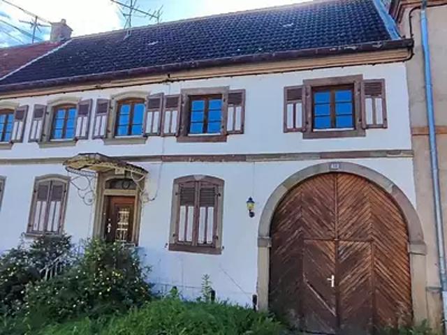 Harskirchen 67260 Achat / Vente maison 3 pièces t3 au dernier étage