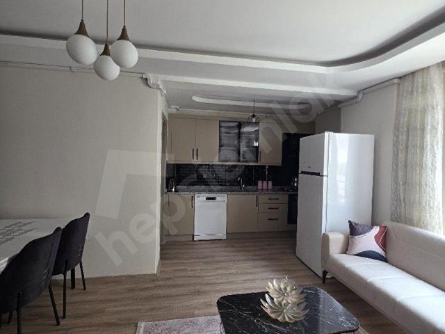 HASTANE BÖLGESİNDE 1+1 SIFIR LÜKS EŞYALI DOĞALGAZLI ARA KAT KİRALIK DAİRE