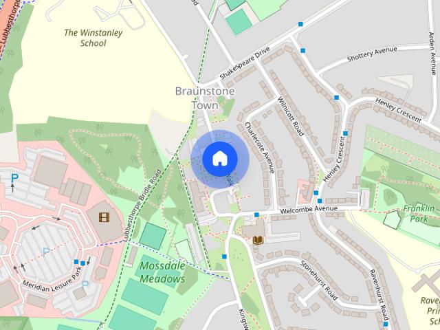 Hastings Walk, Braunstone Town, Leicester