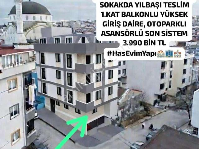 Has Evim Yapıdan Anadolu Mahallesinde Toprakdan Satılık Daireler