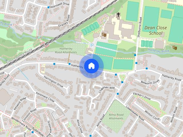 Hatherley Road, Cheltenham, GL51