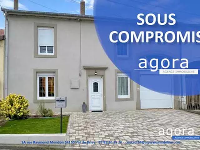 Hatrize 54800 Achat / Vente maison 6 pièces t6
