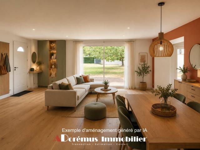HAUT QUINSAC Maison familiale 165 m2 | 4 chambres + bureau |. 165m² Quinsac