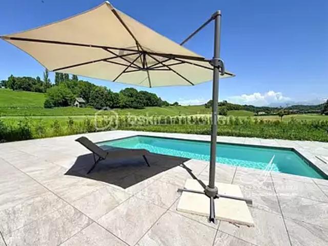 Hauteville sur Fier 74150 Achat / Vente maison 6 pièces t6 piscine terrasse