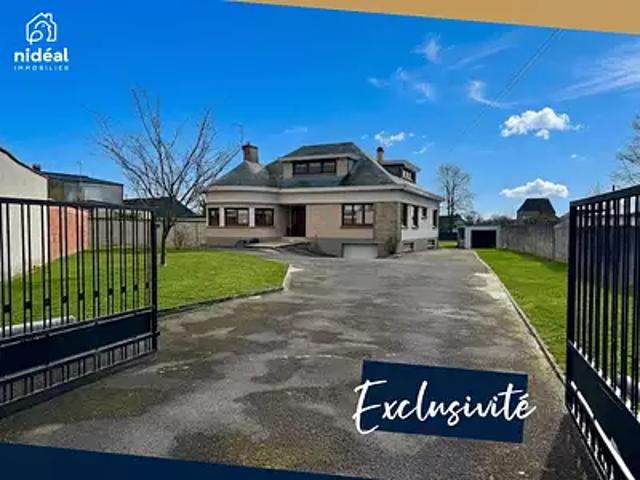 Hautmont 59330 Achat / Vente maison 8 pièces t8 terrasse
