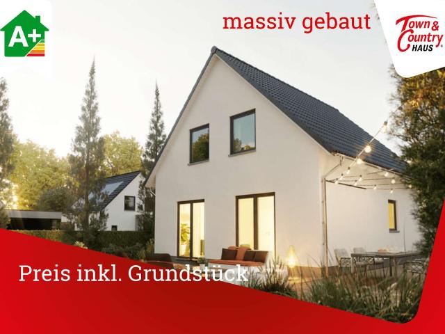 Haus massiv gebaut, Preis schlüsselfertig inkl. Grundstück