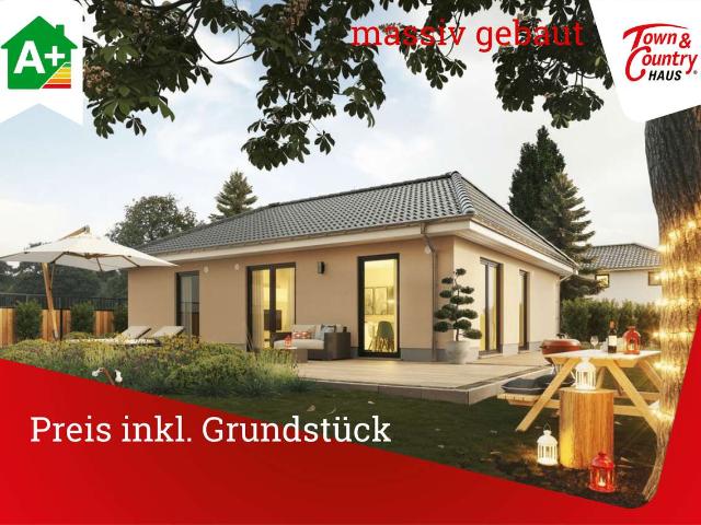 Haus massiv gebaut, Preis schlüsselfertig inkl. Grundstück