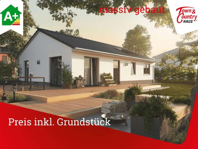 Haus massiv gebaut, Preis schlüsselfertig inkl. Grundstück