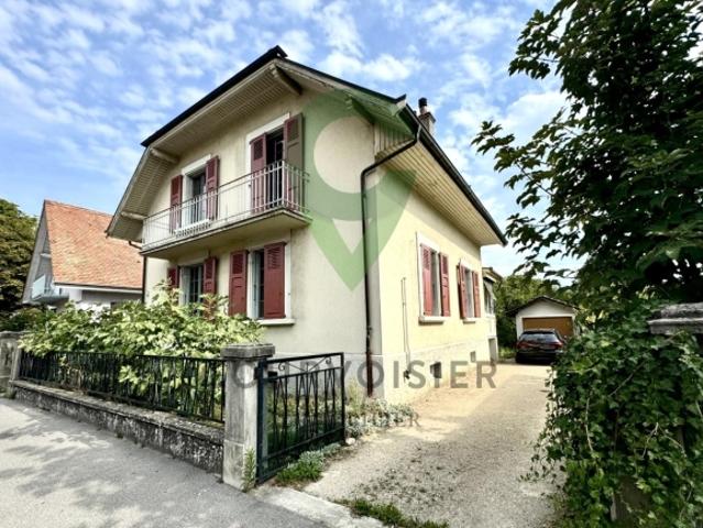 Haus mit 5,5 Zimmern, ideal gelegen in Yverdon