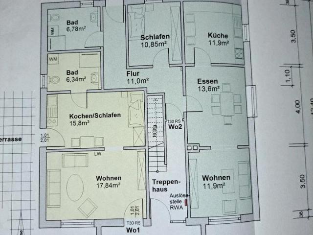 Haus mit 6 Einheiten