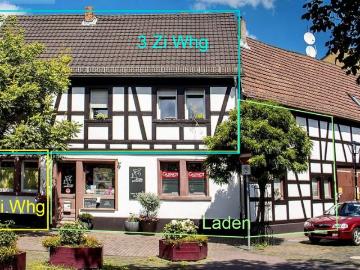 Haus mit 3 Einheiten und 1 Praxis, Altstadt