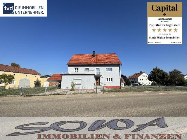 Haus mit vielseitiger Nutzungsmöglichkeit in Ochensenfeld Adelschlag Ein Objekt von Ihrem Immobilienpartner SOWA Immobilien und Finanzen