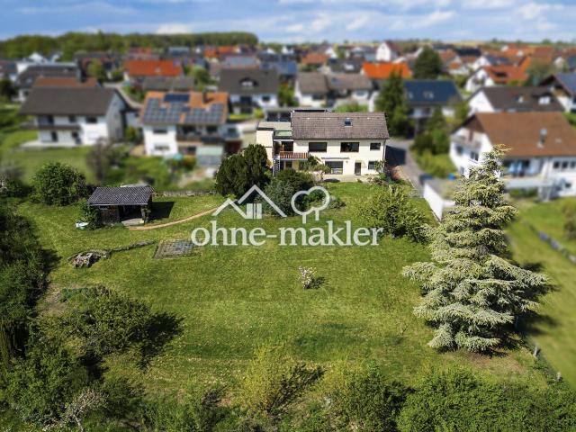 Haus mit Weitblick und separater Einliegerwohnung in Gundelsheim Bachenau