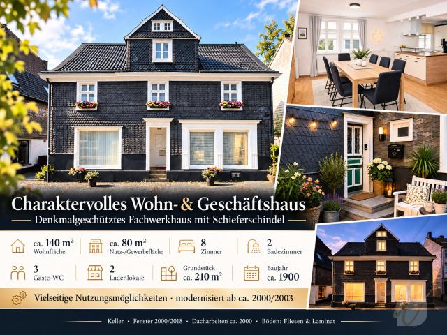 Haus mit Geschichte für Menschen, die das Besondere suchen