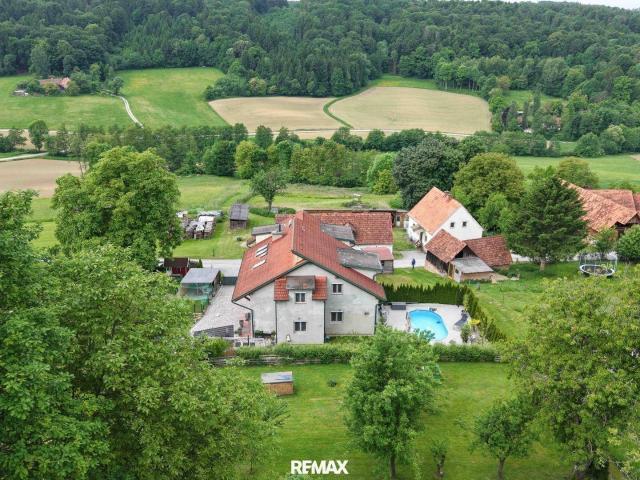 Haus mit Pool & Kleinlandwirtschaft inkl. Bauland, Freiland & Wald in idyllischer Lage!