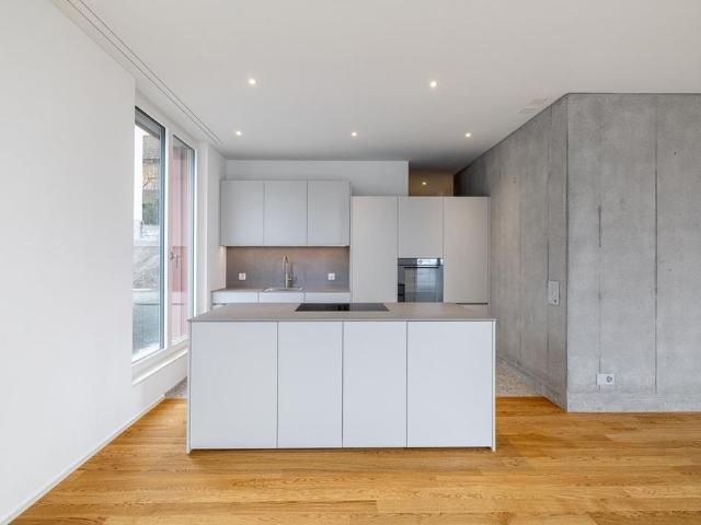 Haus D Erhöht wohnen und Natur geniessen Neubau Überbauung