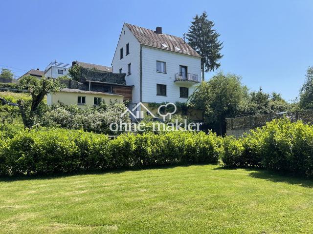 Haus für Naturliebhaber direkt am Fluss in Gerolstein 7200qm Grundstück 3 Wohnungen