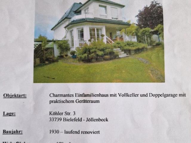 Haus freistehend mit Garten in Top Lage