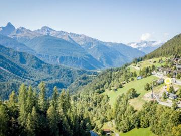 Oberer Schluochtweg, Wiesen, Davos, Prättigau-Davos, Graubünden