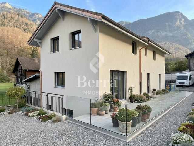 Haus im Châtel sur Bex, geliefert mit privatem Gemüsegarten