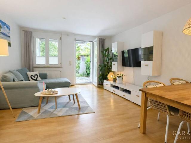 Haus im Haus in München Giesing 3 Zimmer Maisonette mit Garten, Terrasse und Balkon