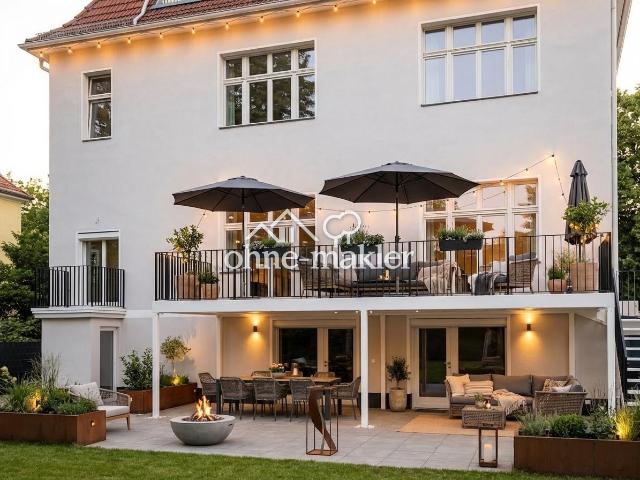Haus im Haus, Top sanierte EG Wohnung in schicker Stadtvilla PROVISIONSFREI!