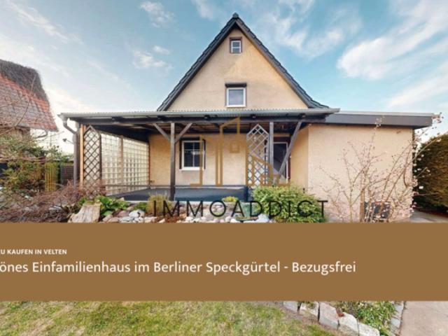 Haus in Velten Provisionsfrei/ Bezugsfrei Schönes Einfamilienhaus im Berliner Speckgürtel