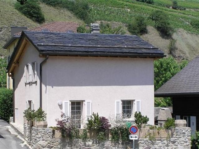 Haus zu verkaufen in Saillon Seltenes Dorf, Parkplatz plus Terrasse, Wallis