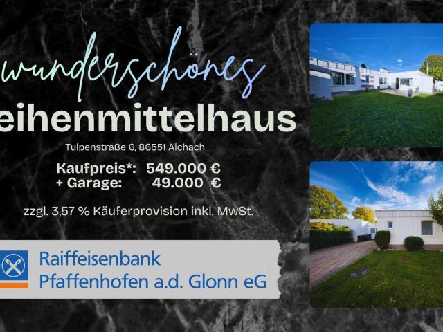 Haus zum Kaufen in Aichach 549.000,00 EUR 112 m²