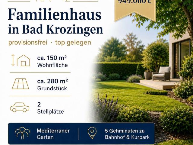 Haus zum Kaufen in Bad Krozingen 949.000,00 EUR 150 m²