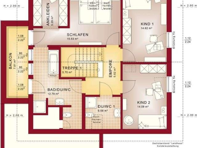 Haus zum Kaufen in Badenheim 487.888,00 EUR 162 m²