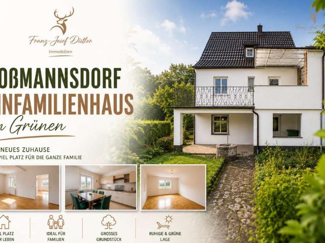 Haus zum Kaufen in Goßmannsdorf 369.000,00 EUR 129 m²