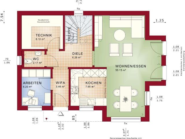 Haus zum Kaufen in Gabsheim 497.832,00 EUR 125 m²
