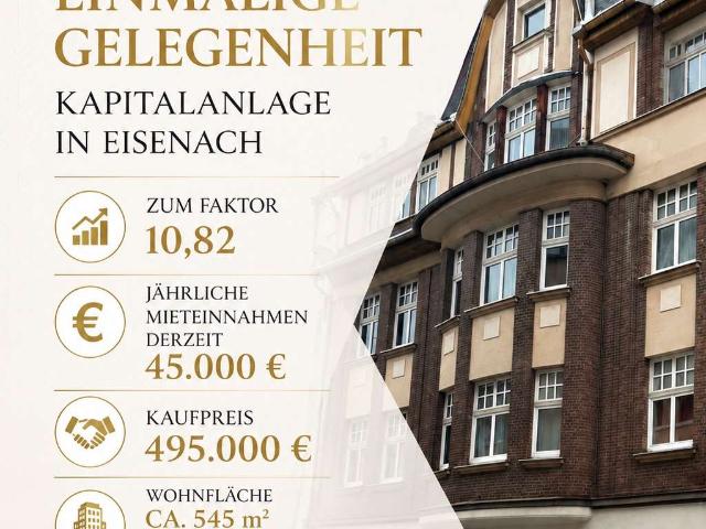 Haus zum Kaufen in Eisenach 495.000,00 EUR 545 m²