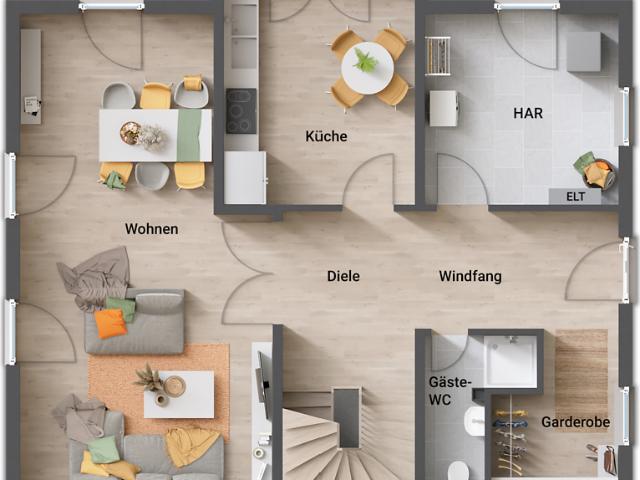 Haus zum Kaufen in Eving 319.000,00 EUR 161 m²
