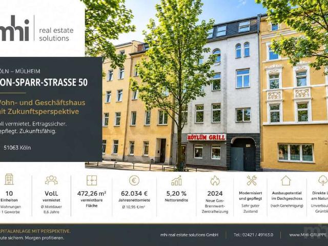 Haus zum Kaufen in Köln 1.195.000,00 EUR 472.26 m²