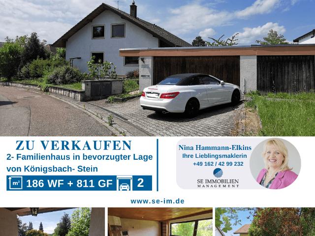 Haus zum Kaufen in Königsbach Stein 475.000,00 EUR 186 m²