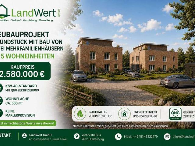 Haus zum Kaufen in Oldenburg 2.580.000,00 EUR 500 m²